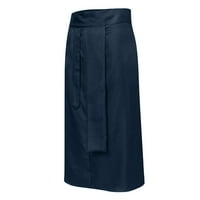 Muške hlače Čvrsto boje ravne noge Srednji visoki struk modni škotski stil džepa nagnuta suknja Sportska