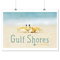 Gulf Shores, Alabama, rak na plaži