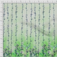 Onuone svilena tabby tkanina od lišća i cvijeće ploče od tiskanog tkanine široko