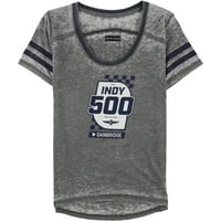 Peta i ocean Ženska grafička majica u Indy Burnout, siva, srednja