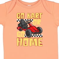 Inktastic Go Kart Funny Go karting poklon dječji dječak ili dječji bodysuit