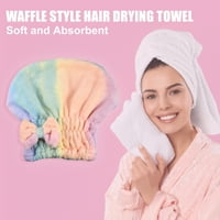 Jedinstvena povoljnija ručnik za sušenje kose suha kapa Brzo sušenje lagano za sušenje kose
