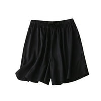 Ganfancp Ženske ljetne kratke hlače Ležerne prilike za kratkoće za kratkoću za strukske hlače, suvene