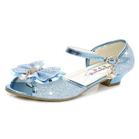 Crocowalk Girl Chancess cipele Chunky sandale za pete Peep Toe Mary Jane Sandal Girls Pumpe Vjenčana