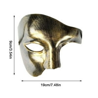 Cuoff Igračke Baby karneval One Ewood Pol Face Fantom Mask maska ​​maska ​​za noćnu klubu