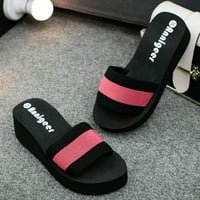 B91XZ ravne sandale za žene slikovene žene sandale cipele plaža flip-flops vanjske ljetne ženske sandale