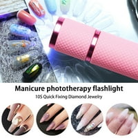 Prijenosni UV LED lampica za nokte gel poljskih sušilica 10S uređaj za brzo sušenje za diy noe Beauty