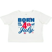 Inktastic rođen 4. srpnja poklon dječaka malih djevojaka ili majica Toddler