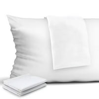 Jastuk sa zatvaračem King Size Bijeli, Broj navoja Egipatski pamučni jastuk pokriva jastučnice