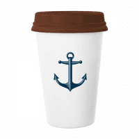 Sidrilice ADRALTY Blue Vojnoj okeanu krig kava pijenje za piće Keric Cup poklopac