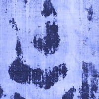Ahgly Company u zatvorenom pravokutniku Orijentalno plava modernih prostirki, 3 '5'