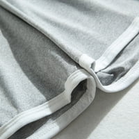 Hanas Hlače Ženska moda SumpersPort Hight struk detalj kratke hlače Grey XXL