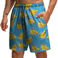 Hanas muške hlače Muške ljetne zabave plaže kratke hlače za crtanje voća serije 3D 3D tiskane kratke