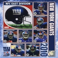 New York Giants Team Composite Fini Art Poster Print
