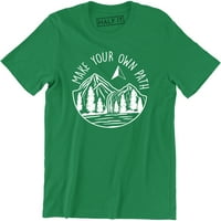 Napravite vlastiti put Muška Sonoma Roba za život na otvorenom avanturistička majica
