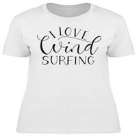Ljubavna majica na windsurfingu Žene -Image by Shutterstock, Ženska mala