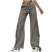 Airpow Clearsance Teretne hlače Ženska ulična stil Modni dizajn Sense Multi džepni kombinezoni niske