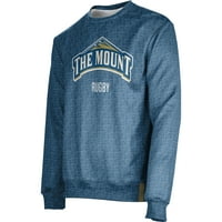 Muški plavi montirani planinari St. Mary ragbi naziv ispuštaju gredu pulover dukserica