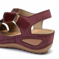 Jsaierl Ženske ortopedske sandale Ležerne prilike ljeti Close Snage Sandale Comfy izdubljeni sandale