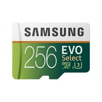 SAMSUNG EVO 256GB Memorijska kartica za Galaxy S20 Ultra Plus - MicroSDXC mrežnog microSD klase za Samsung