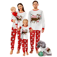 Odgovaraju božićnim PJ-ima za obitelj, parove Božićne pidžame, božićni par pidžama koji odgovaraju setovi