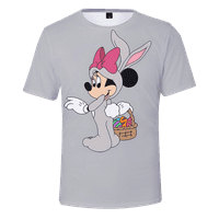 Lilo & Stitch Mickey Mouse Ispiši ženske muške majice kratki rukav, Winnie The Pooh Ispis Crtani Funny