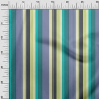 Onuone viskozne dresove tkanine Multicolor Stripe Print Šivaći tkaninu BTY Wide