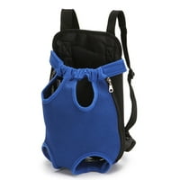 Goory Blue Cat Pas Putovanje Prednji nosač torbe, mala neto torba za kućne ljubimce, veličinu