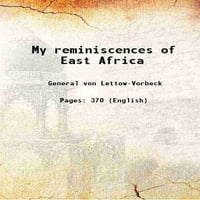 Moje podsećanje istočne Afrike