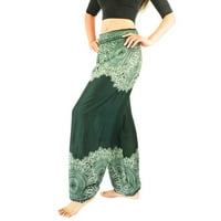 Ženske Thai Harem pantalone Boho Festival Hippy Smock High Squist joga hlače
