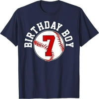 Bejzbol 7. rođendanska zabava godinama Poklon majica