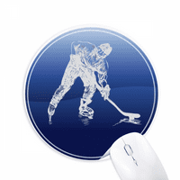 Zimska sportska klizaljka i hokej na ledu Vodene ploče miša Udobna igra Ured Mat