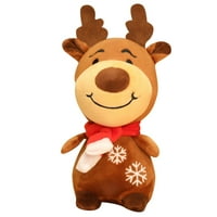 Keusn Mini 7.8in Punjeni božićni igrački Santa Božićno drvce plišane igračke jelena kreativna božićna
