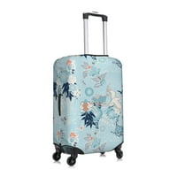 Poliester elastični poklopac prtljaga, kimono cvijeće dizalice uzorak za prašinu zaštitni za zaštitni