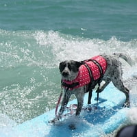Bowake Veliki mali pas visokog plutača od reflektirajuće pruge Podesivi vlažni jakni kupaći kostim