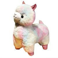 Doplatna plišana šarena Alpaca lutka lijepa svjetlona punjena igračka poklon