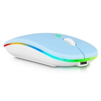 2.4GHz i Bluetooth miš, punjivi bežični miš za Pad Bluetooth bežični miš za laptop MAC računarsku tablet