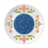 Uzorak Plava neba noćna dot tradicionalna cvijeća keramika ploče za tanku posuđe za večeru