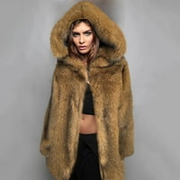 FVWitlyh vuneni kaputi za žene ženske jakne, stilski kaput