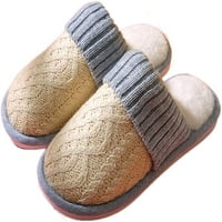 Dabuliu Women Pletene Plipene papuče od runa Topla zimska memorijska pjena za pjenu