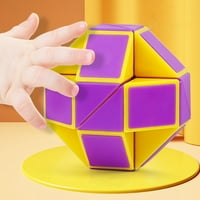 Presjek Čarobne kocke Ruler Blocks Intelligence Snake Twist Cube Edukativne igračke Dječja puzzle igračka