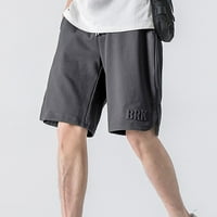 Muški casual pantske ljetne prozračne kratke hlače studentske kratke hlače košarkaške igre Hlače tinejdžeri