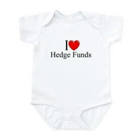 Cafepress - I Love Hedge fondovi Dojenčini bodysuit - bebe svjetlo bodi, size novorođenče - mjeseci