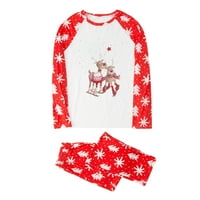 Prodaja zaljubljenih zaljubljenih Božićna porodica koja odgovara pidžami setovi tata mamin djeteta baby