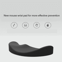 Miše miše za ruke za ručni zglob, ergonomski udobni dizajn sa silikonskim gelom za uredsko-igračke računalo