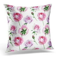 Divljač tender ružičastih ružičastih cvijeta u akvarel puno ime biljke Hulthemia akvarelle divlji jastuk