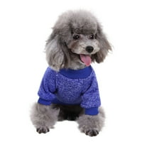 Štenadna odjeća, topli kućni ljubimac mačjski jakni kaput, zimska modna mekana džemper odjeća za male pse XS-2xl