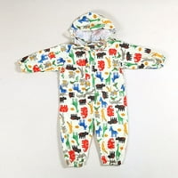 TODDLER ROMPERS bavi se ljetnom odjećom djeteta, modne djece jedan resektivni kaput od kiše, kišni kapuljač,