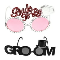 Naočale za naočare od frcolora naočale za sunčane naočale svadbene bakete mladenke mladenke Bridal Bachelor