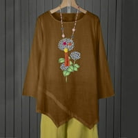 Skinuta majica s kratkim rukavima Žene Ženske majice s dugim rukavima Ljetna majica Ljeto i jesen Novo